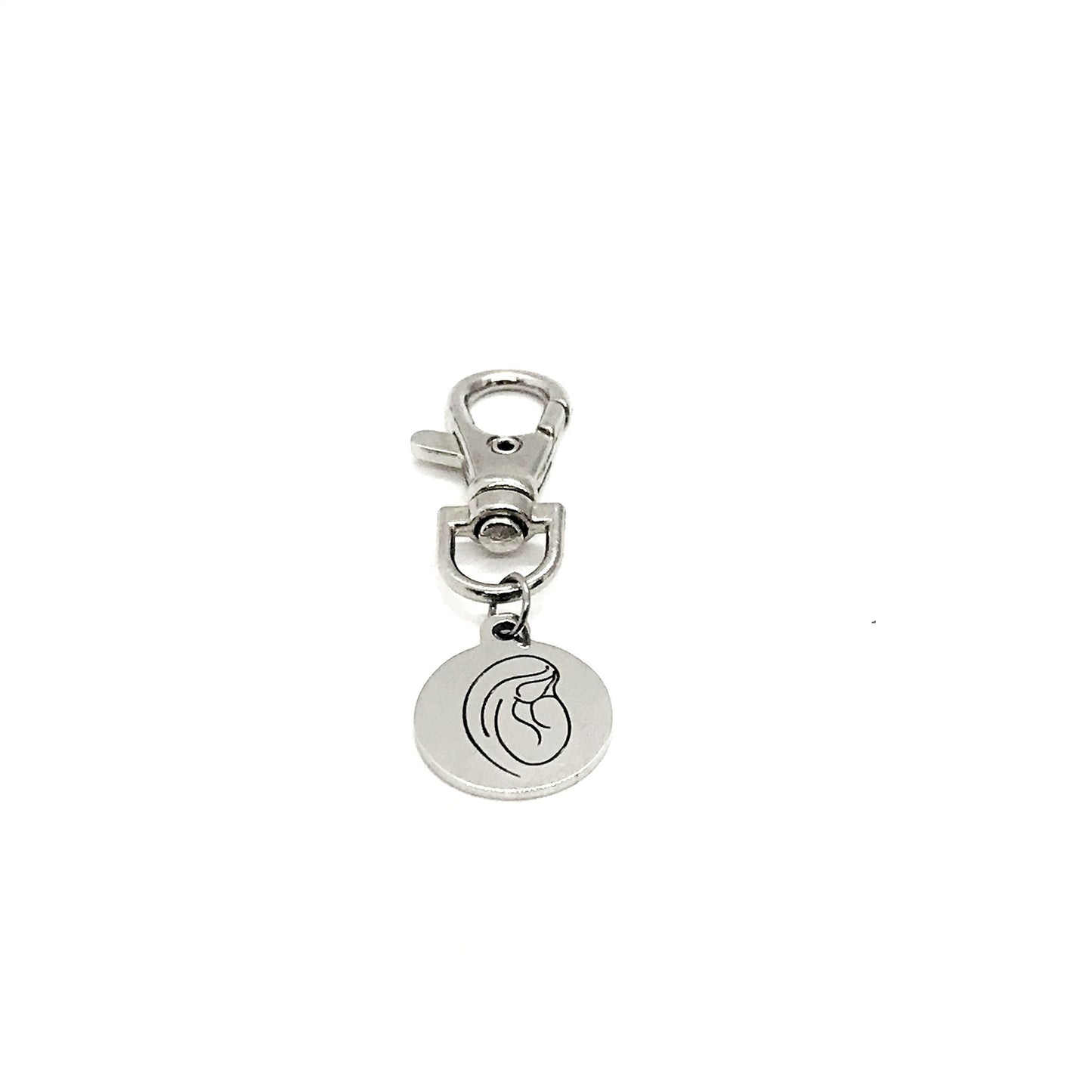 Bag Charm, Mother and Child Charm, Mommy and Baby Charm, New Mom Gift, Mother’s Day Gift, Baby Shower Gift Charm, Keychain Charm