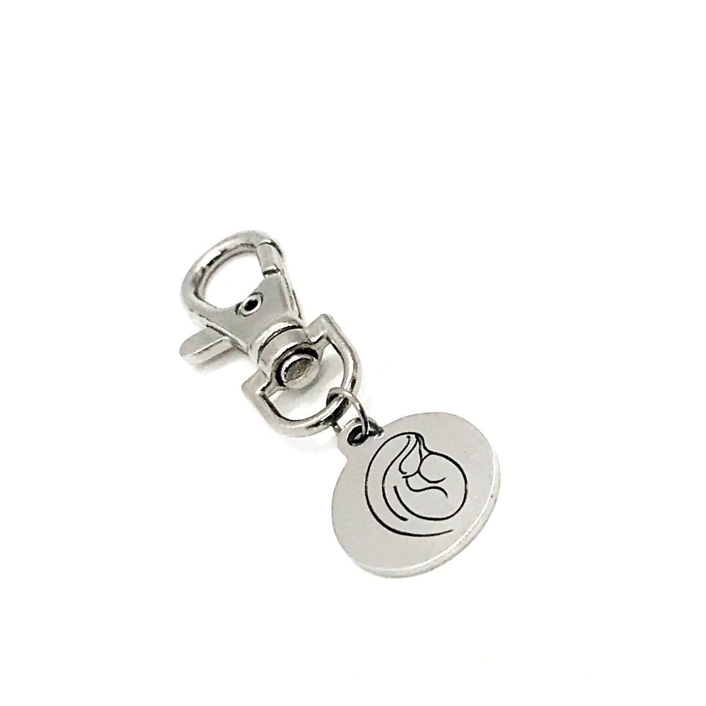 Bag Charm, Mother and Child Charm, Mommy and Baby Charm, New Mom Gift, Mother’s Day Gift, Baby Shower Gift Charm, Keychain Charm